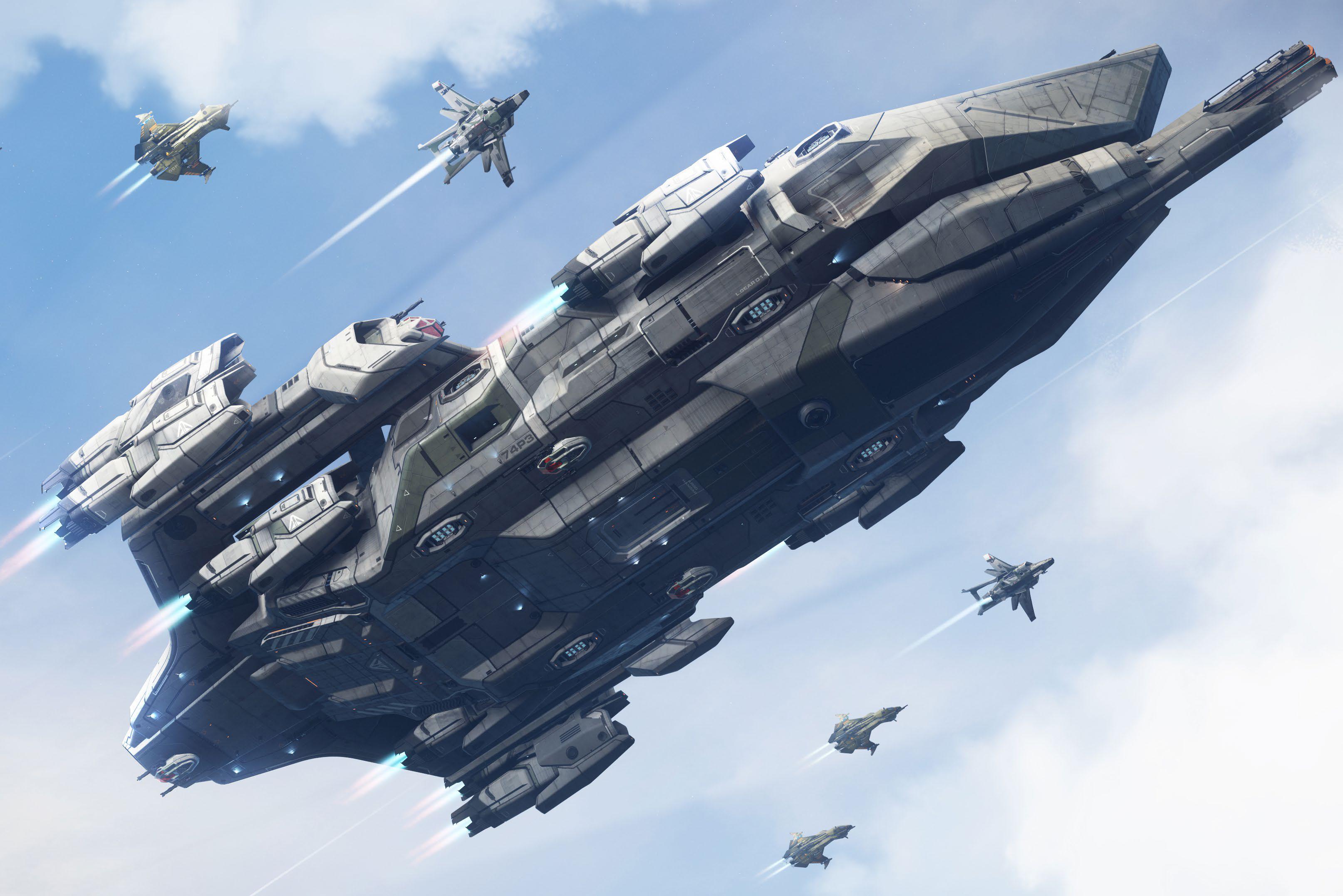 Aerospace Division — Idris fleet formation