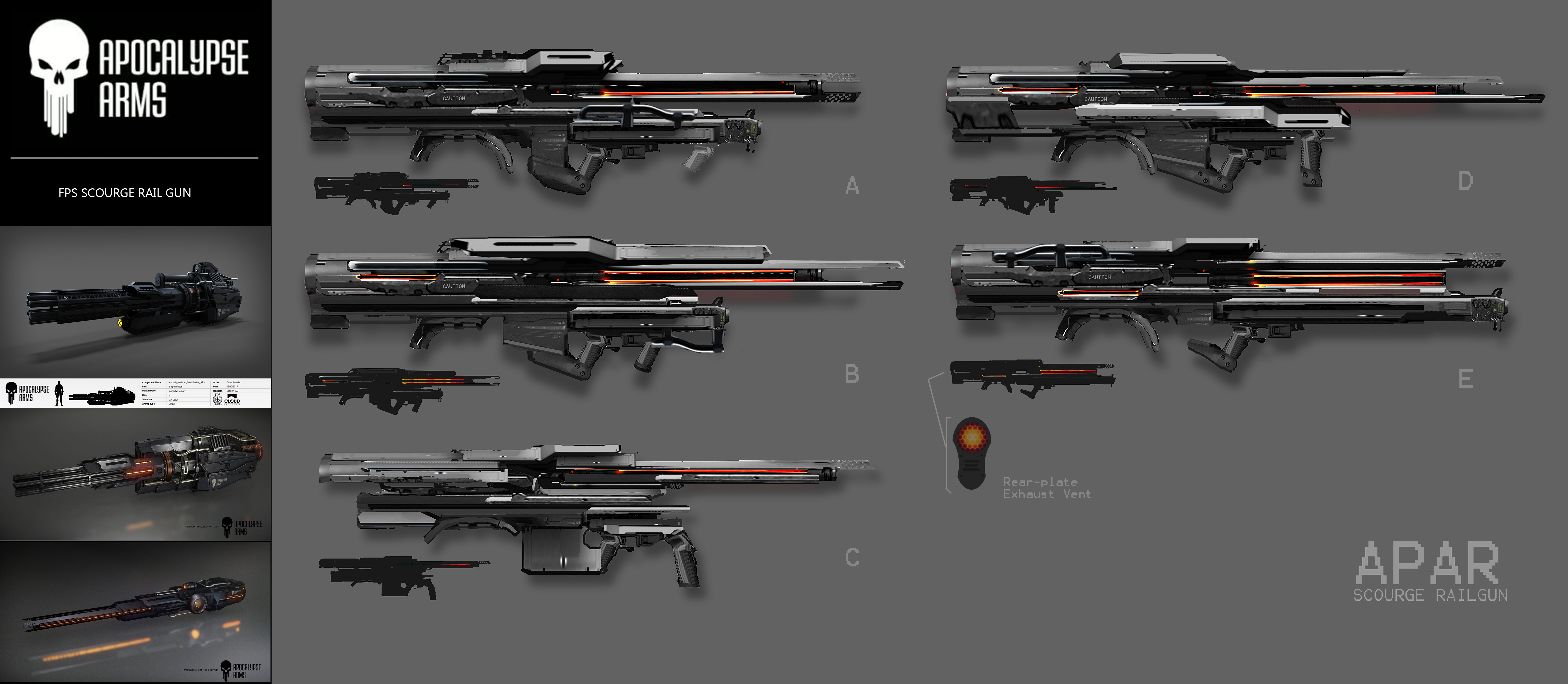 Battlefield Technologies — Scourge Railgun